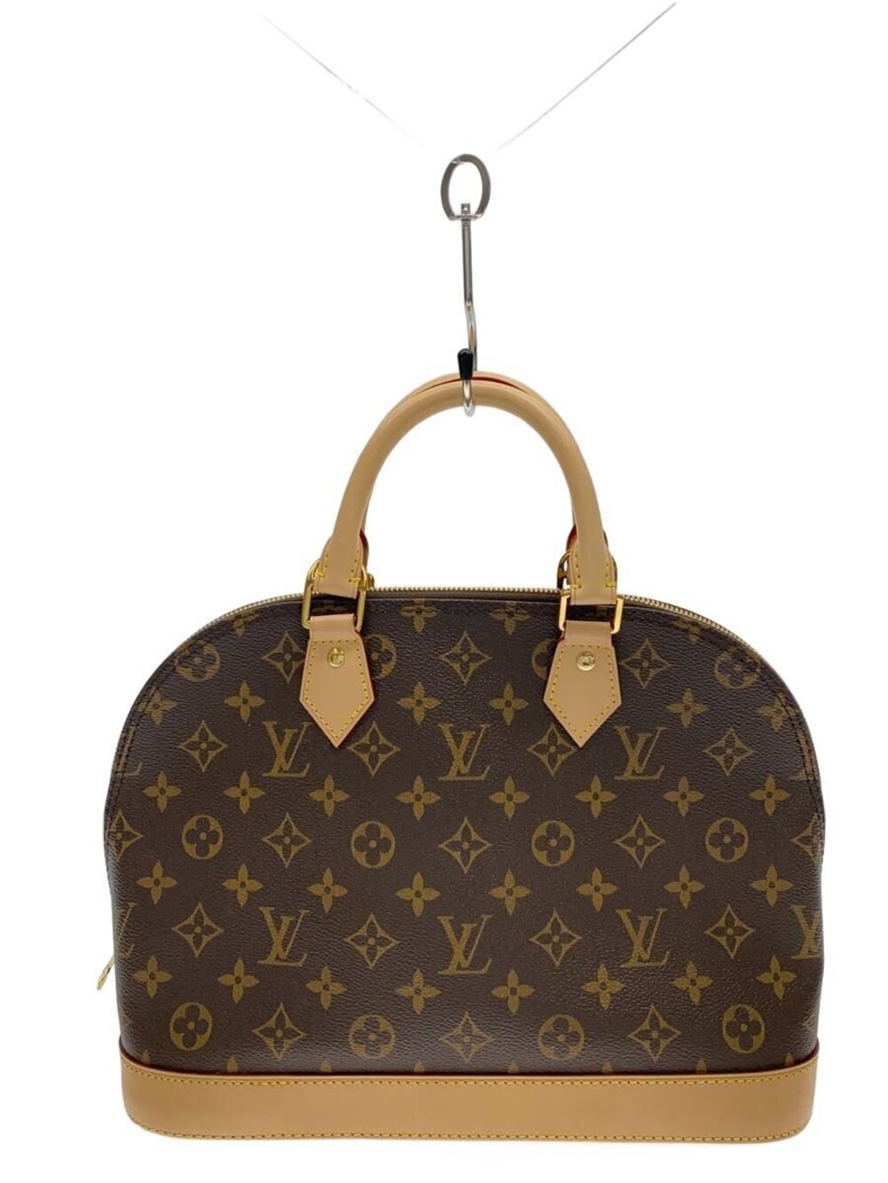 LOUIS VUITTON Alma Monogram Canvas Brown Monogram